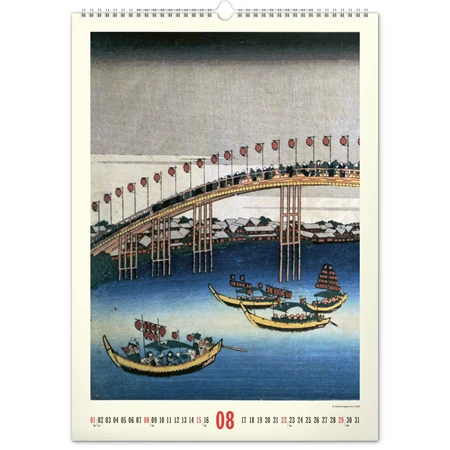 Falinaptár 2027 REAL 460 x 330mm Japan