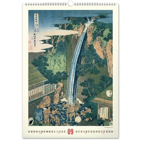Falinaptár 2027 REAL 460 x 330mm Japan
