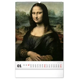 Falinaptár 2027 REAL 460 x 330mm Renaissance