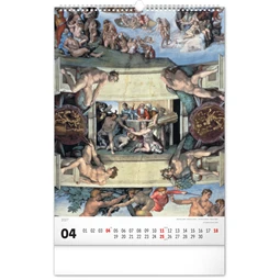 Falinaptár 2027 REAL 460 x 330mm Renaissance