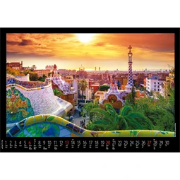 Falinaptár 2027 REAL 460x320mm Európa spirálos 6091