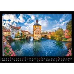 Falinaptár 2027 REAL 460x320mm Európa spirálos 6091