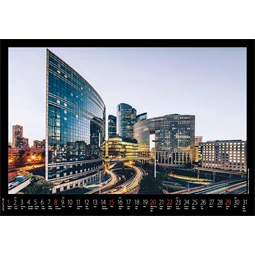Falinaptár 2027 REAL 460x320mm Európa spirálos 6091