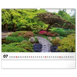 Falinaptár 2027 REAL 480 x 330mm Gardens