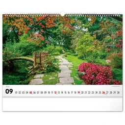 Falinaptár 2027 REAL 480 x 330mm Gardens