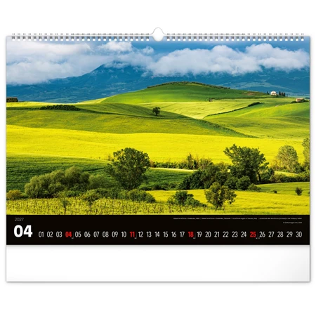 Falinaptár 2027 REAL 480 x 330mm Landscapes