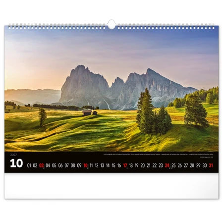 Falinaptár 2027 REAL 480 x 330mm Landscapes
