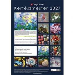 Falinaptár 2027 REAL 485x340mm Kertész spirálos 6091