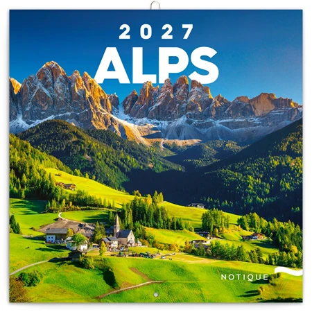 Falinaptár 2027 REAL lemez 300 x 600mm Alps