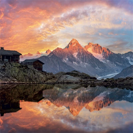 Falinaptár 2027 REAL lemez 300 x 600mm Alps