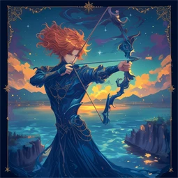 Falinaptár 2027 REAL lemez 300 x 600mm Anime Zodiac