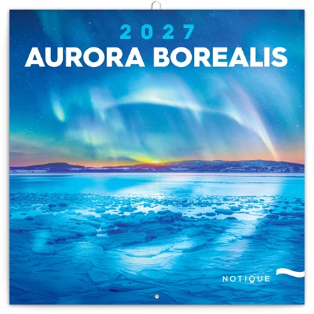 Falinaptár 2027 REAL lemez 300 x 600mm Aurora Borealis