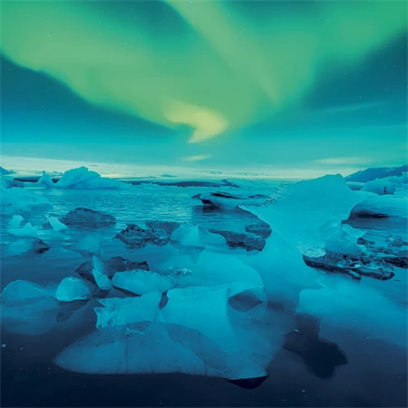 Falinaptár 2027 REAL lemez 300 x 600mm Aurora Borealis