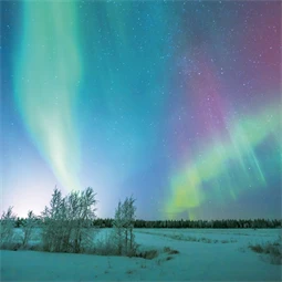 Falinaptár 2027 REAL lemez 300 x 600mm Aurora Borealis