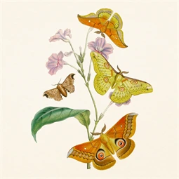 Falinaptár 2027 REAL lemez 300 x 600mm Butterfly