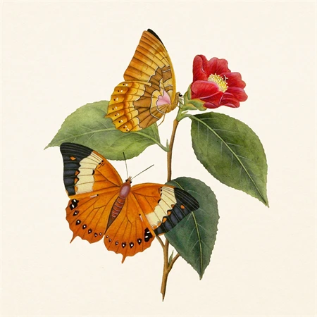 Falinaptár 2027 REAL lemez 300 x 600mm Butterfly