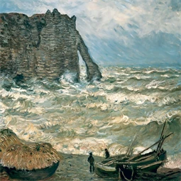 Falinaptár 2027 REAL lemez 300 x 600mm Claude Monet