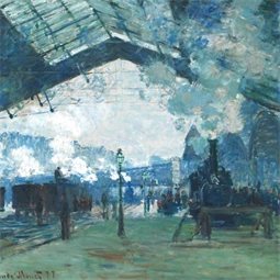 Falinaptár 2027 REAL lemez 300 x 600mm Claude Monet