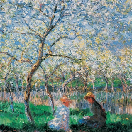 Falinaptár 2027 REAL lemez 300 x 600mm Claude Monet