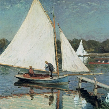Falinaptár 2027 REAL lemez 300 x 600mm Claude Monet