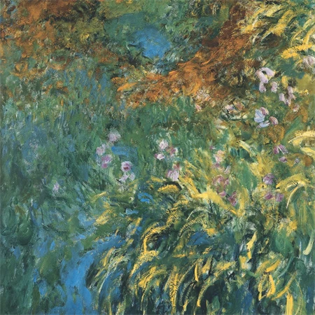 Falinaptár 2027 REAL lemez 300 x 600mm Claude Monet