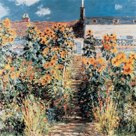 Falinaptár 2027 REAL lemez 300 x 600mm Claude Monet