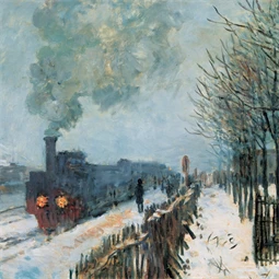 Falinaptár 2027 REAL lemez 300 x 600mm Claude Monet