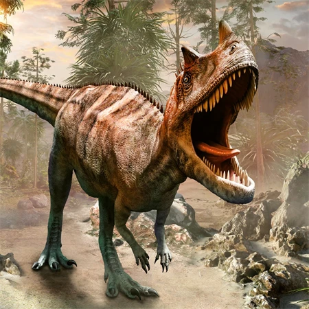 Falinaptár 2027 REAL lemez 300 x 600mm Dinosaurs