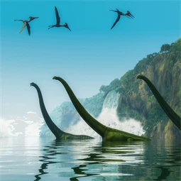 Falinaptár 2027 REAL lemez 300 x 600mm Dinosaurs
