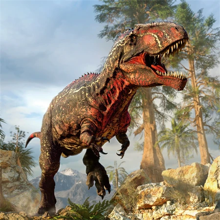 Falinaptár 2027 REAL lemez 300 x 600mm Dinosaurs