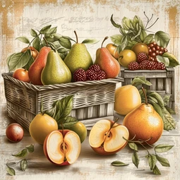 Falinaptár 2027 REAL lemez 300 x 600mm Farmers Market