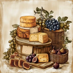 Falinaptár 2027 REAL lemez 300 x 600mm Farmers Market