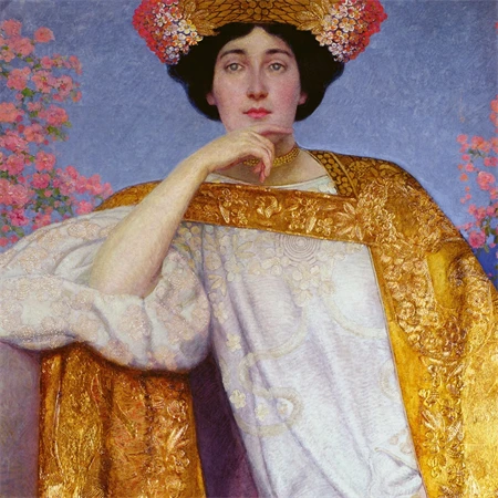 Falinaptár 2027 REAL lemez 300 x 600mm Gustav Klimt