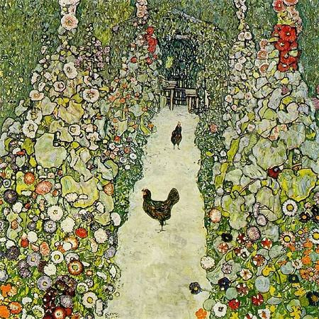 Falinaptár 2027 REAL lemez 300 x 600mm Gustav Klimt