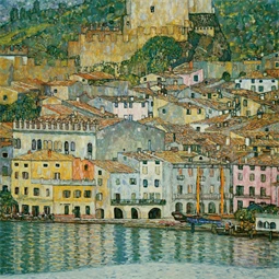 Falinaptár 2027 REAL lemez 300 x 600mm Gustav Klimt