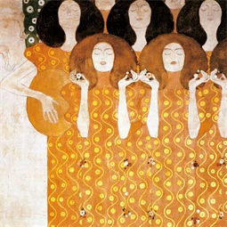 Falinaptár 2027 REAL lemez 300 x 600mm Gustav Klimt