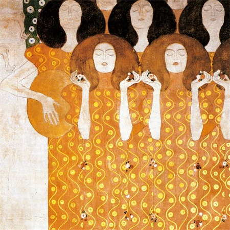 Falinaptár 2027 REAL lemez 300 x 600mm Gustav Klimt
