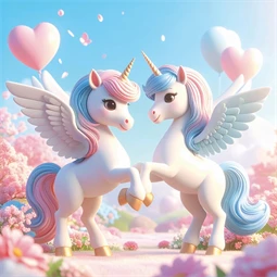 Falinaptár 2027 REAL lemez 300 x 600mm Happy Unicorns