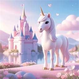 Falinaptár 2027 REAL lemez 300 x 600mm Happy Unicorns