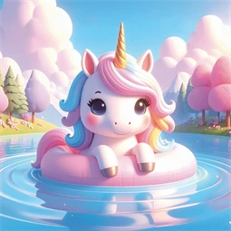 Falinaptár 2027 REAL lemez 300 x 600mm Happy Unicorns