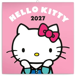 Falinaptár 2027 REAL lemez 300 x 600mm Hello Kitty