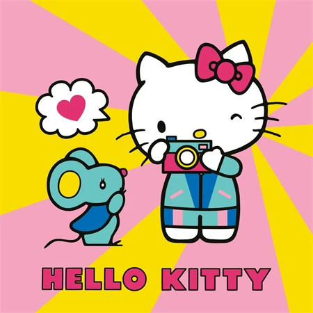 Falinaptár 2027 REAL lemez 300 x 600mm Hello Kitty