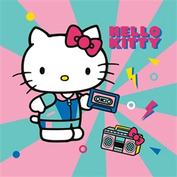 Falinaptár 2027 REAL lemez 300 x 600mm Hello Kitty