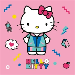 Falinaptár 2027 REAL lemez 300 x 600mm Hello Kitty
