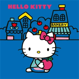 Falinaptár 2027 REAL lemez 300 x 600mm Hello Kitty