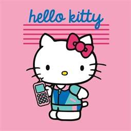 Falinaptár 2027 REAL lemez 300 x 600mm Hello Kitty