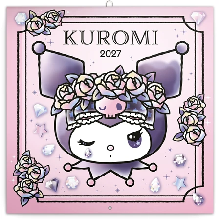 Falinaptár 2027 REAL lemez 300 x 600mm Kuromi