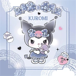 Falinaptár 2027 REAL lemez 300 x 600mm Kuromi