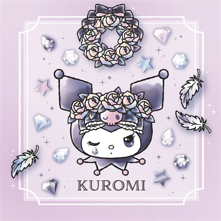 Falinaptár 2027 REAL lemez 300 x 600mm Kuromi