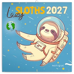 Falinaptár 2027 REAL lemez 300 x 600mm Lazy Sloths